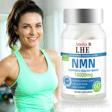 Shecome NMN Complex Capsules NAD+ suporta antienvelhecimento